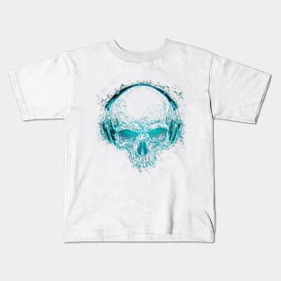 Skull Music Splash! Kids T-Shirt